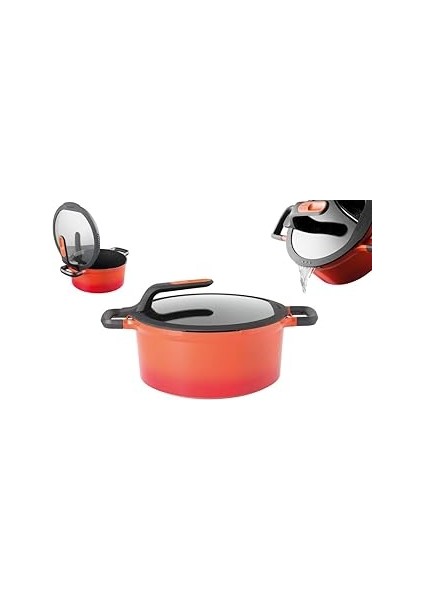 Gem Stay Cool Turuncu Tencere 28CM 2307403