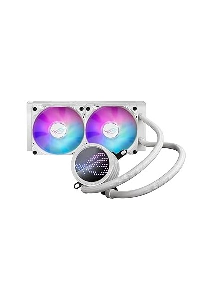 Rog Ryuo Iii 240 Argb Anime Matrix LED Ekran Adreslenebi̇li̇r Rgb Fan Rog Argb Cpu Soğutucusu Be