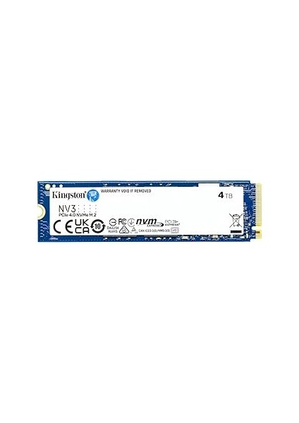 Nv3 4 Tb Pci-Express 4.0 6000/5000 Mb/s M.2 SSD Bellek SNV3S/4000G