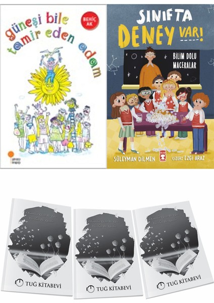 Güneşi Bile Tamir Eden Adam ve Sınıfta Deney Var Bilim Dolu Maceralar + Hediyeli