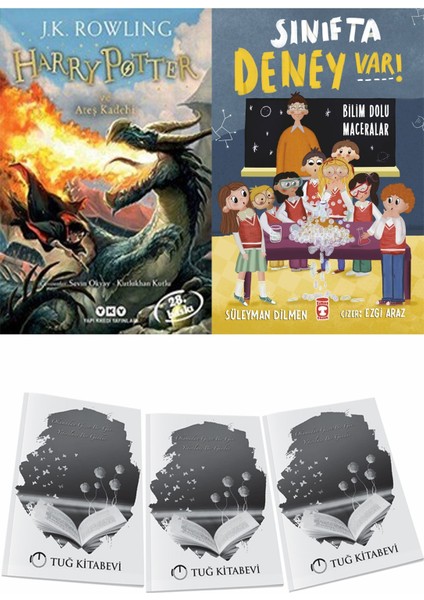 Harry Potter ve Ateş Kadehi ve Sınıfta Deney Var Bilim Dolu Maceralar + Hediyeli