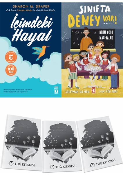 Içimdeki Hayal ve Sınıfta Deney Var Bilim Dolu Maceralar + Hediyeli
