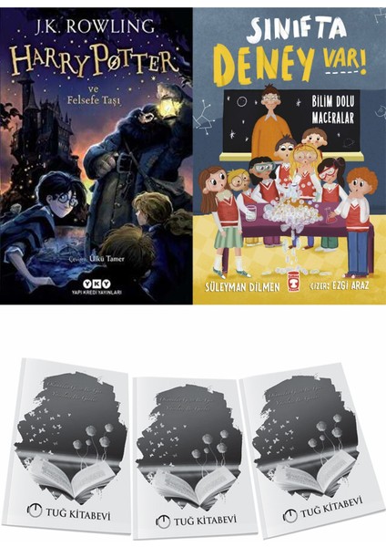 Harry Potter ve Felsefe Taşı ve Sınıfta Deney Var Bilim Dolu Maceralar + Hediyeli