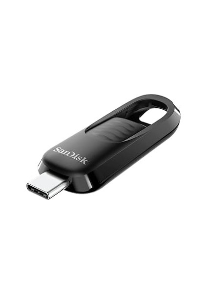 256GB Ultra Slider USB Type-C Flash Sürücü - 400MB/S'YE Kadar, USB 3.2 Gen 1, Geri Çekilebi