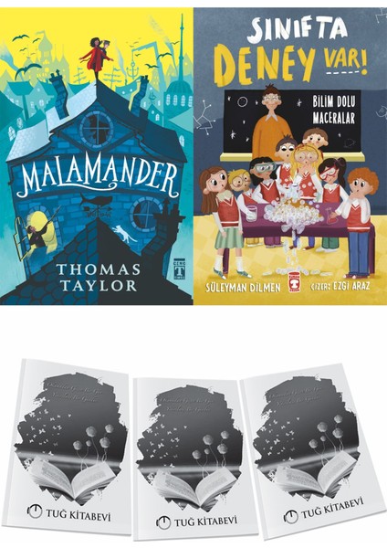 Malamander ve Sınıfta Deney Var Bilim Dolu Maceralar + Hediyeli