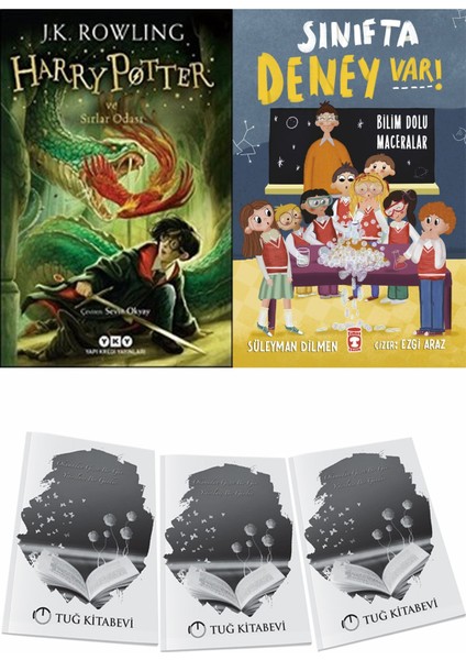 Harry Potter ve Sırlar Odası ve Sınıfta Deney Var Bilim Dolu Maceralar + Hediyeli