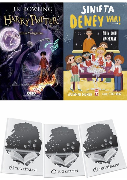 Harry Potter ve Ölüm Yadigârları ve Sınıfta Deney Var Bilim Dolu Maceralar + Hediyeli