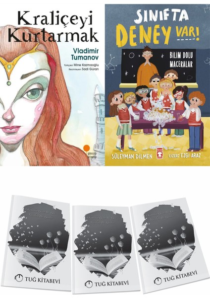 Kraliçeyi Kurtarmak ve Sınıfta Deney Var Bilim Dolu Maceralar + Hediyeli