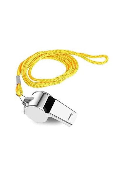 Metal Hakem, Deprem, Polis, Jandarma, Bekçi Ilk Yardım, Izci, Güvenlik Düdüğü Düdüğü, 4.5 Cm, Sarı