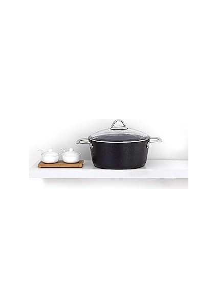 Bonera Pro-Plus 28 cm Tencere Ti̇tanyum