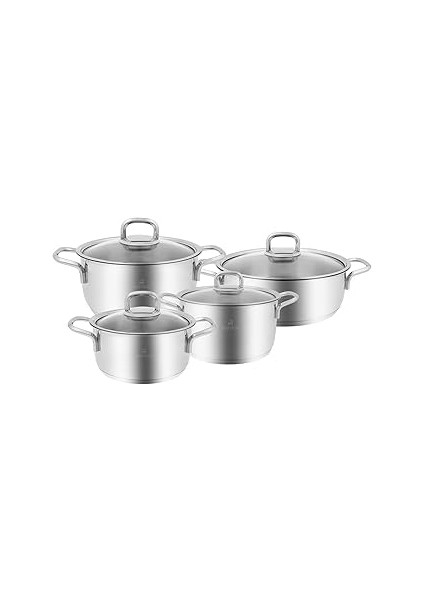 Sakura Powersteel 8 Parça 316 Çelik Tencere Seti