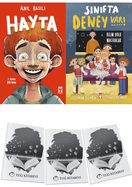 Hayta ve Sınıfta Deney Var Bilim Dolu Maceralar + Hediyeli