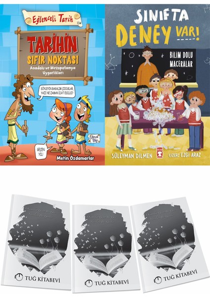 Tarihin Sıfır Noktası Anadolu ve Mezopotamya Uygarlıkları ve Sınıfta Deney Var Bilim Dolu Maceralar + Hediyeli