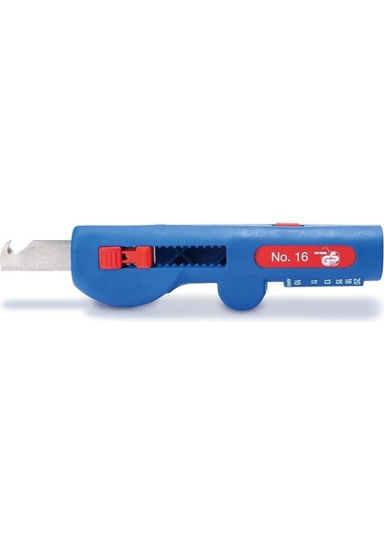 Weicon Tools Quadro Soyucu No. 16 | 4'ü 1 Arada Kablo Sıyırıcı, 8,0 - 13,0 mm Kablo