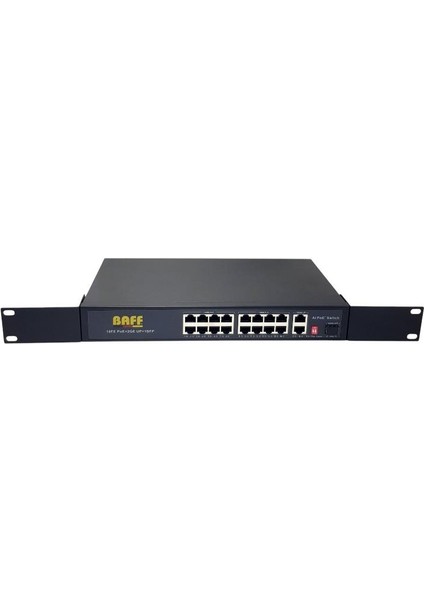 Baff 16+2 Port 10/100/1000 Gigabit Al-Poe Switch fırsatları