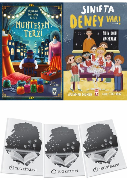 Muhteşem Terzi ve Sınıfta Deney Var Bilim Dolu Maceralar + Hediyeli