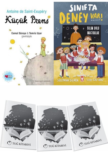 Küçük Prens ve Sınıfta Deney Var Bilim Dolu Maceralar + Hediyeli