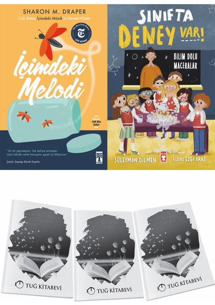 Içimdeki Melodi ve Sınıfta Deney Var Bilim Dolu Maceralar + Hediyeli