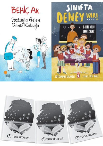 Postayla Gelen Deniz Kabuğu ve Sınıfta Deney Var Bilim Dolu Maceralar + Hediyeli
