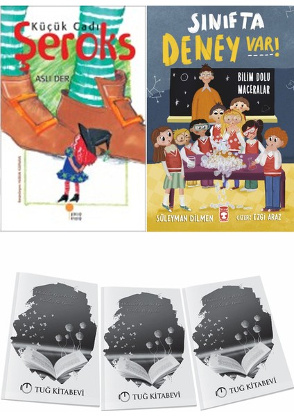 Küçük Cadı Şeroks ve Sınıfta Deney Var Bilim Dolu Maceralar + Hediyeli