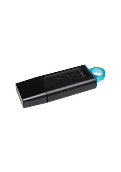 Datatraveler Exodia 64GB USB Flash Bellek DTX/64GB (Black + Teal) DTX/64GB, Siyah