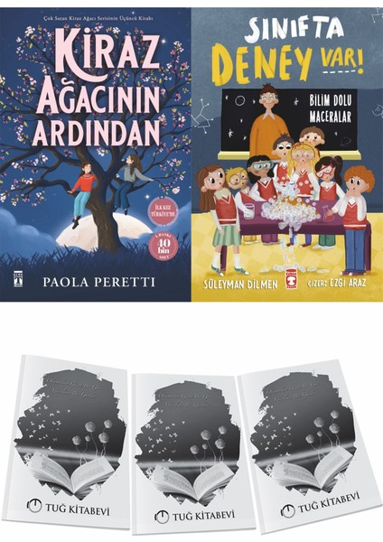 Kiraz Ağacının Ardından ve Sınıfta Deney Var Bilim Dolu Maceralar + Hediyeli