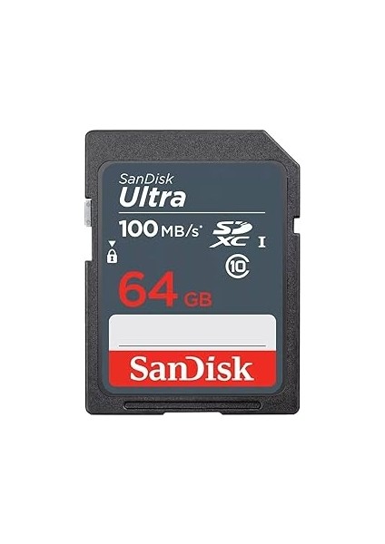 Ultra 64GB Sdxc Memory Card 100MB/S