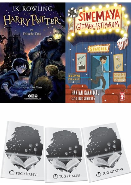Harry Potter ve Felsefe Taşı ve Sinemaya Gitmek Istiyorum + Hediyeli