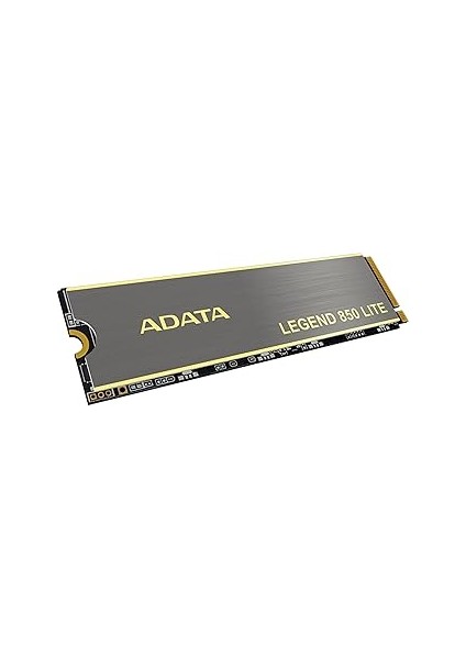 Adata Legend 850 Lite 2tb Ssd, Dark Grey/gold, Pcie 4.0 X4, Nvme 1.4, M.2 2280