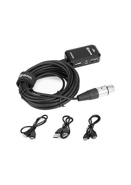 Boya By-Bca70 48v Phantom Mobil Xlr Mikrofon Kablo