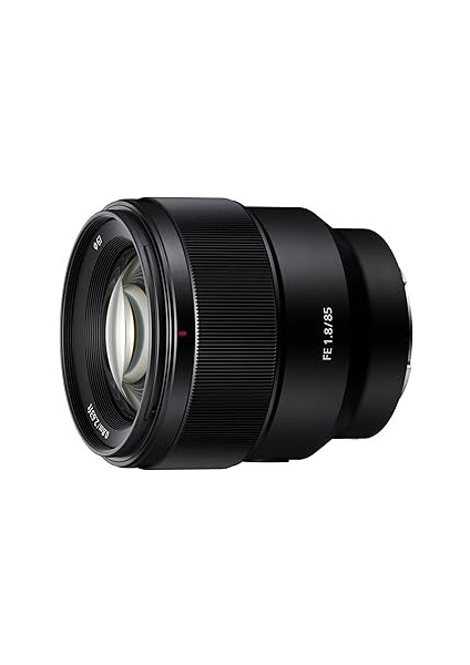 SEL85F18, Kompakt Sistem Fotoğraf Makinesi Lensi (Sony Eurasia Garantili), Siyah