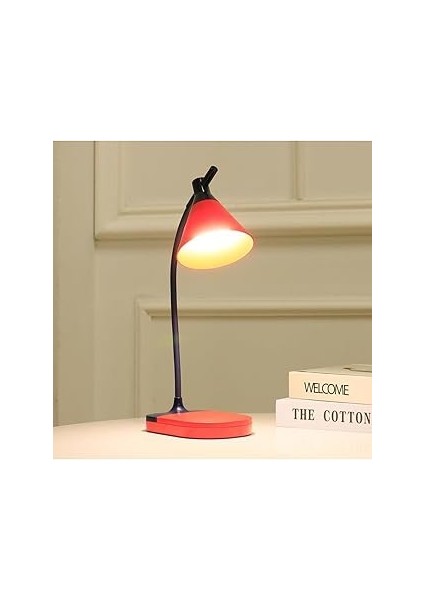 Masa Üstü Lamba Tasarım Koni Şarjlı Gece Masa Lambası Dokunmatik 3 Farklı LED Işıklı