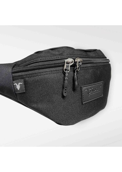Unisex Siyah Waistbag Hip Pack Bel Çantası fırsatları