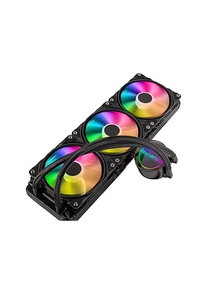 Nitro Cold 300 Intel ve Destekli Rgb Fanlı Infinite Panel Cpu Işlemci 360MM Sıvı Soğutma Sistem