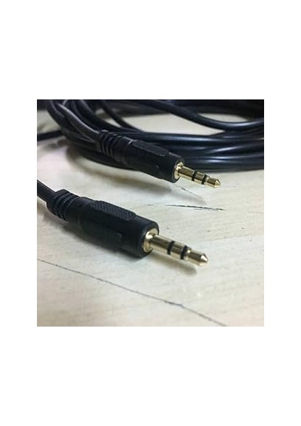 5 Metre Stereo Erkek Erkek Aux Kablo 3.5mm