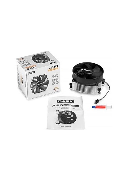Dark 9cm Işlemciler Ile Uyumlu Pwm Fanlı Işlemci Soğutucu (DKCCA90)