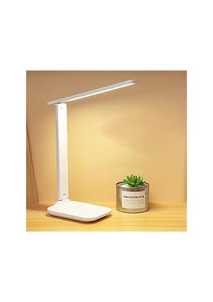 Andylv Çalışma Masası Lambası, LED Masa Lambası, Kısılabilir Masa Lambası, Dokunmatik Şalter, 3 Ren