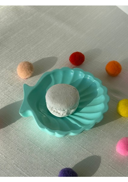 El Yapımı Dekoratif Mint Deniz Kabuğu Obje Takı Tabağı | Makyaj Standı | Sabunluk | Anahtarlık | Minimalist Ev Dekoru | Hediye Fikri indirimleri