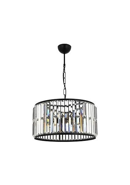 Avonni 60029 Modern Avize, 60 W, Siyah