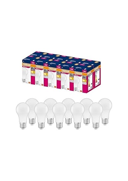 LED Value 8.5W (60W) Sarı Işık Ampul, Cla 60, 806 Lümen, E27 Duy (4052899326842)