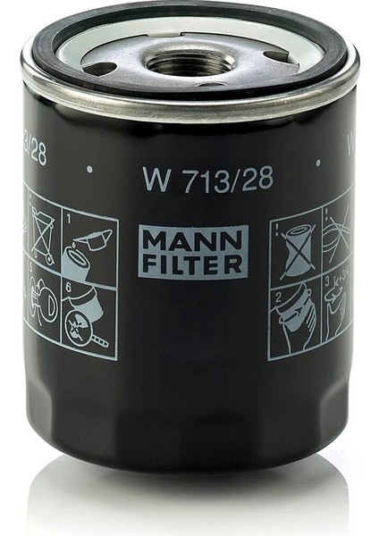 W 713/28 - Yağ Filtresi - Mann Fılter