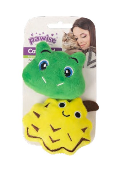 Örgü Kedi Oyuncağı Kurbağa - Ananas Sptgl