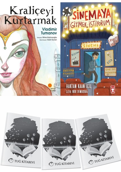 Kraliçeyi Kurtarmak ve Sinemaya Gitmek Istiyorum + Hediyeli