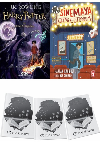 Harry Potter ve Ölüm Yadigârları ve Sinemaya Gitmek Istiyorum + Hediyeli