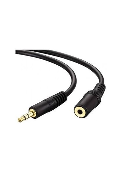 3,5 Mm, Jak Uzatma Kablosu, 3,5 Mm Aux Erkek Fiş Dişi Jak, Stereo Ses Audio Uzatma Adaptörü Kablosu