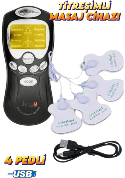 Taşınabilir Titreşimli Kas Masaj Cihazı, Fizik Tedavi ve Ems Stimülatör Özellikleri indirimleri