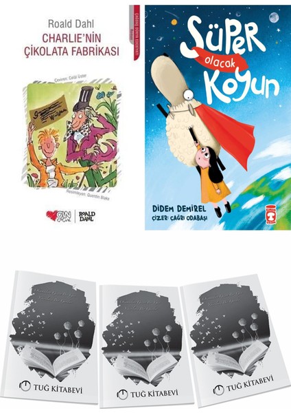 Charlie’nin Çikolata Fabrikası ve Süper Olacak Koyun + Hediyeli