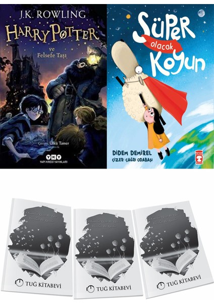 Harry Potter ve Felsefe Taşı ve Süper Olacak Koyun + Hediyeli