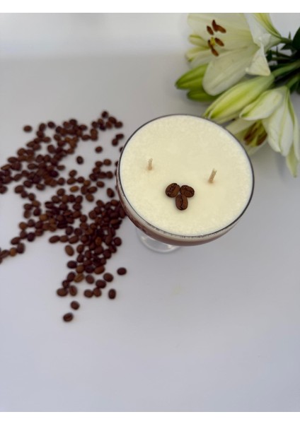 Espresso Martini Kahve Kokulu Kokteyl Mum modelleri