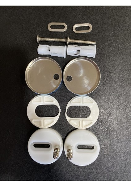 Lüx Metal Üstten Sıkma Klozet Montaj Vidası